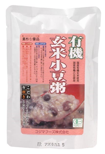 有機・玄米小豆粥　200g