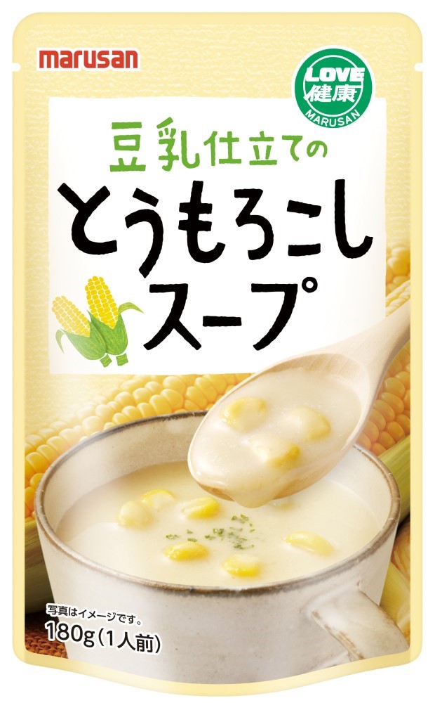 豆乳仕立てのとうもろこしスープ　180g