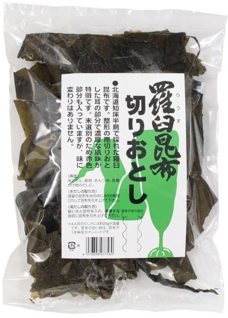 羅臼昆布・切りおとし　100g