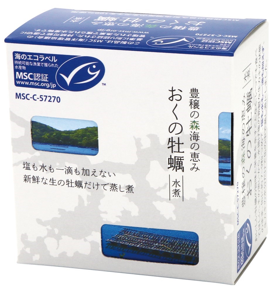 おくの牡蠣・水煮　ＭＳＣ認証　150g