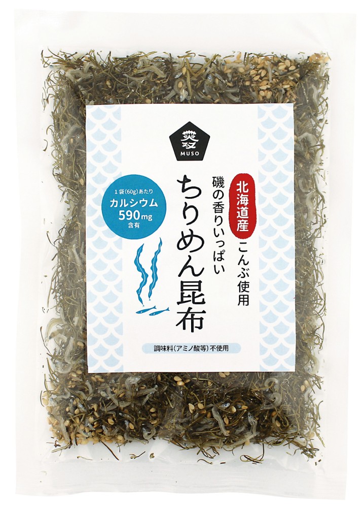 ちりめん昆布　50g
