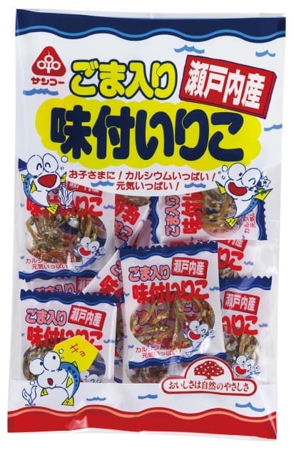 ごま入り味付いりこ　30g(2.5g×12袋)