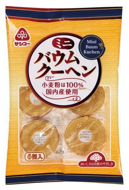 ミニバウムクーヘン　6個