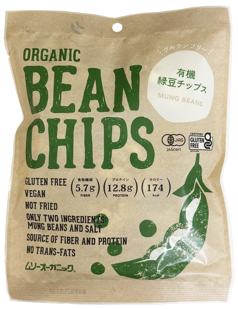有機緑豆チップス　50g