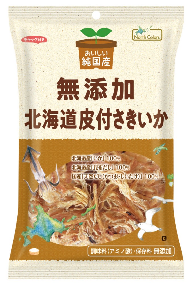 純国産北海道皮付さきいか　24g