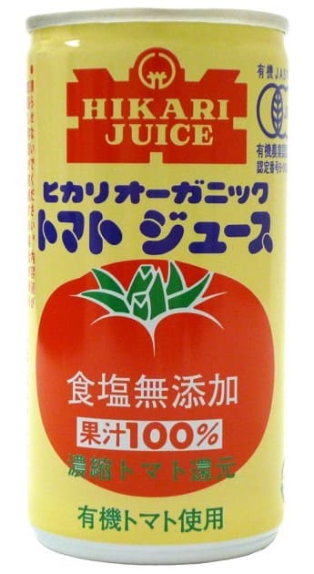オーガニックトマトジュース･無塩　190g