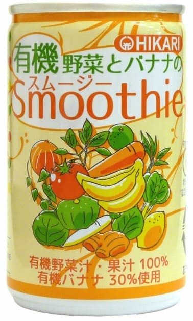 有機野菜とバナナのスムージー　160g