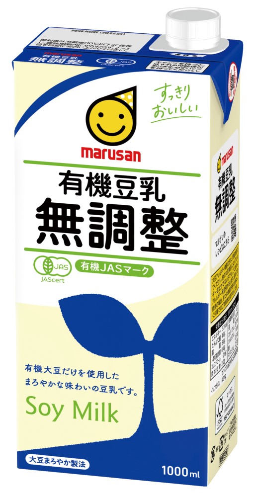 有機豆乳無調整　1000ml
