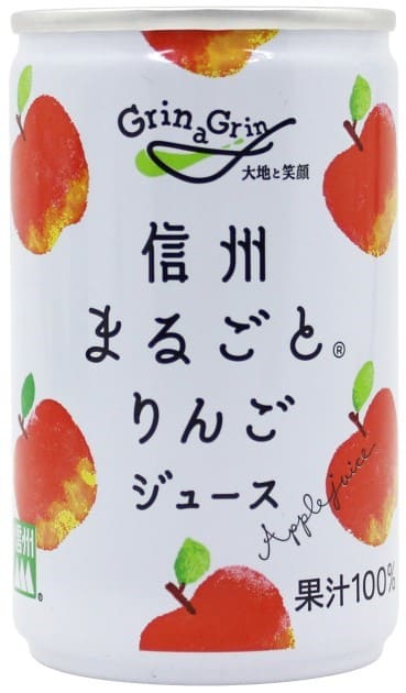 信州まるごとりんごジュース　160g