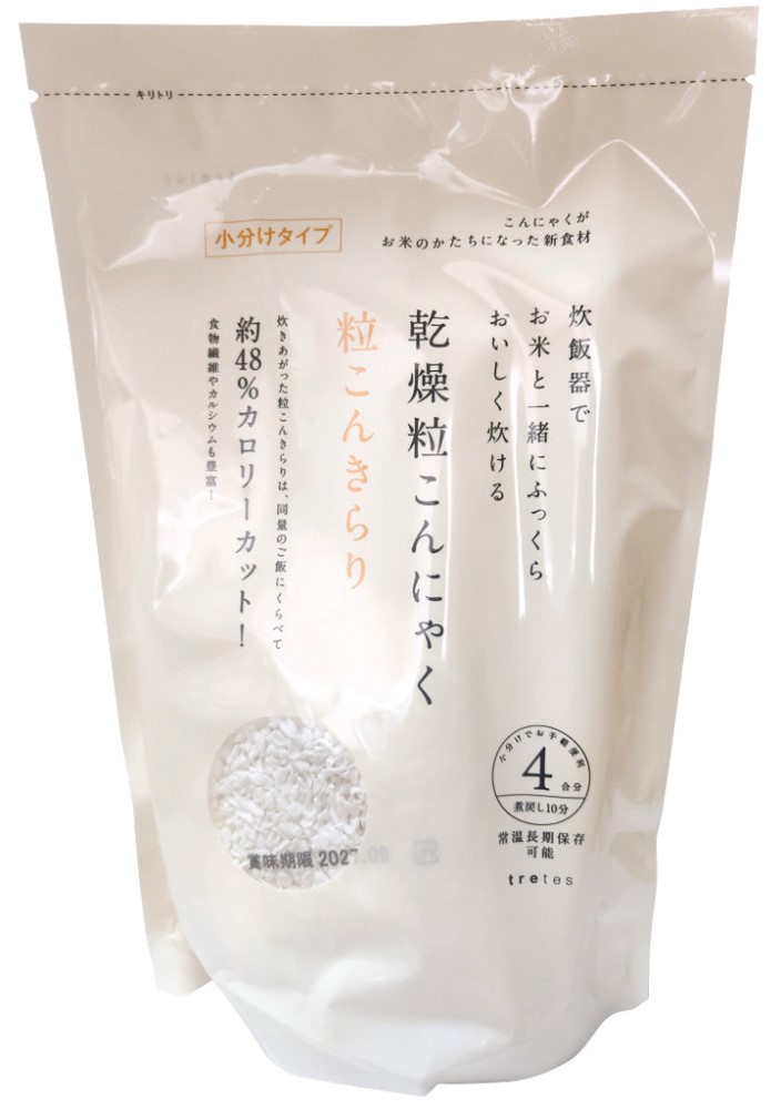 乾燥粒こんにゃく・粒こんきらり　240g(60g×4)
