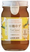 有機ゆずフルーツスプレッド　260g