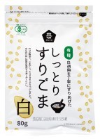 有機しっとりすりごま・白　80g