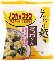 どんぶり麺・きつねうどん　77.3g