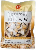 有機蒸し大豆　100g