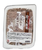 助っ人飯米・小豆入り玄米ごはん　160g