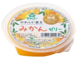 やわらか寒天　みかんゼリー　110g