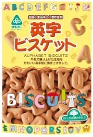 英字ビスケット　70g(1)
