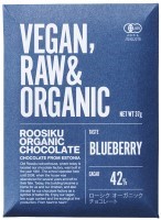 ローシクオーガニックチョコレート･ブルーベリー　37g