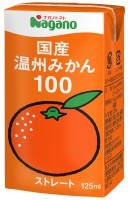 国産温州みかん１００　125ml
