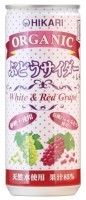 オーガニックぶどうサイダー＋レモン　250ml(5)