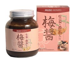 生姜・番茶入り梅醤　250g