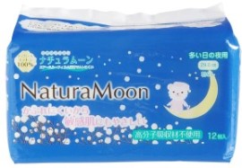 ナチュラムーン・ナプキン夜用（羽なし）　12個