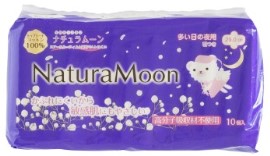 ナチュラムーン・ナプキン夜用（羽つき）　10個(12)